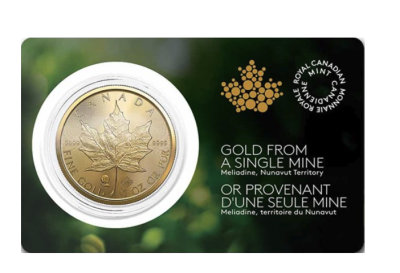Goldmünze Maple Leaf 2022 Meliadine Mine 1 Unze